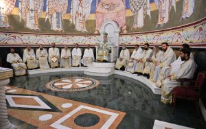 Read more about the article Mitropolit Joanikije u Baru: Blagodarimo Bogu koji je naše pokoljenje udostojio takve milosti da budemo graditelji ovog Svetoga hrama