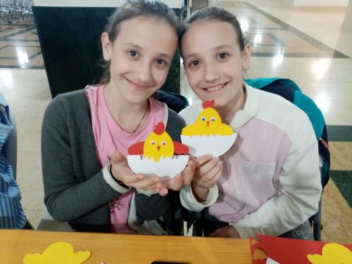 Read more about the article Почеле Васкршње радионице дјеце вјеронауке из Бара