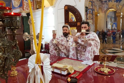 Read more about the article Празик Усјековање главе Светог Јована Крститеља у храму Светог Јована Владимира