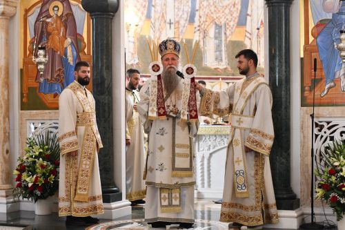 Read more about the article Саборни храм Светог Јована Владимира прославио пету годишњицу освећења