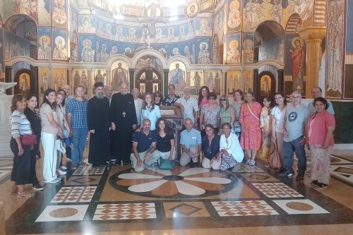 Read more about the article Парохијани коптске цркве Светог апостола Марка у Лондону посјетили Саборни храм Светог Јована Владимира