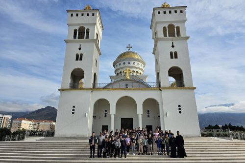 Read more about the article Дјеца са КиМ посјетила Саборни храм у Бару